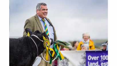 Aberdeen-Angus CEO at show