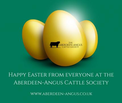 Happy Easter from everyone at the Aberdeen Angus Cattle Society