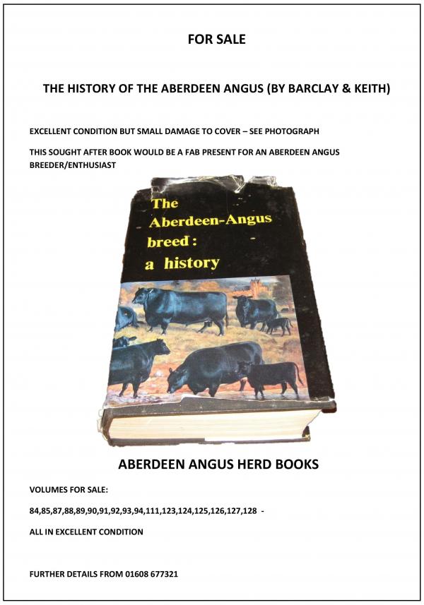 ABERDEEN ANGUS HERD BOOKS page 001 002